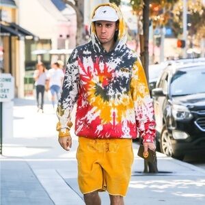 DREW HOUSE tye-dye hoodie woman’s extra large